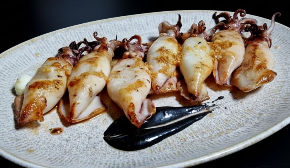Chipirones plancha